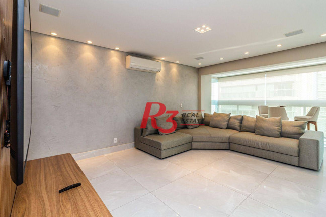Imagem Apartamento com 4 Quartos à Venda ou Locação, 192 m² em Gonzaga - Santos