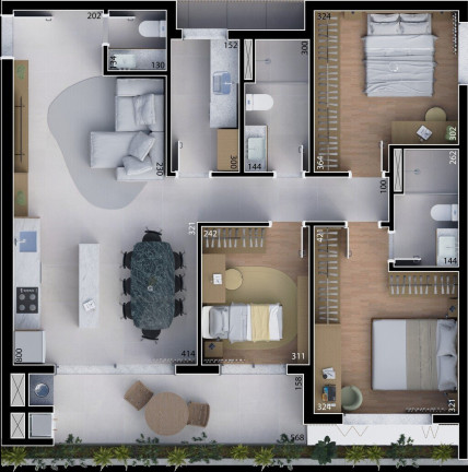 Imagem Cobertura com 3 Quartos à Venda, 220 m² em água Verde - Curitiba