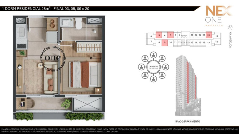 Imagem Apartamento com 1 Quarto à Venda, 28 m² em Santa Cecília - São Paulo Imagem Apartamento com 1 Quarto à Venda, 28 m² em Santa Cecília - São Paulo