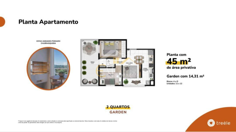 Imagem Apartamento com 2 Quartos à Venda, 45 m² em Santa Cândida - Curitiba Imagem Apartamento com 2 Quartos à Venda, 45 m² em Santa Cândida - Curitiba