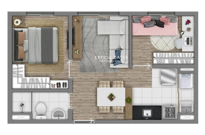Imagem Apartamento com 1 Quarto à Venda, 38 m² em Jardim Norma - São Paulo