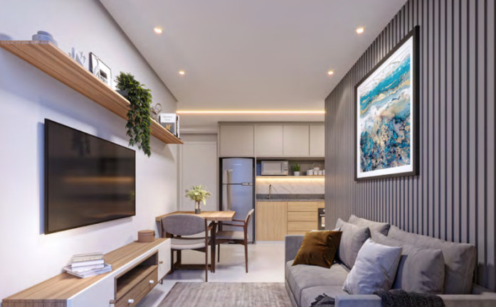 Imagem Apartamento com 2 Quartos à Venda, 44 m² em Santo Amaro - São Paulo Imagem Apartamento com 2 Quartos à Venda, 44 m² em Santo Amaro - São Paulo