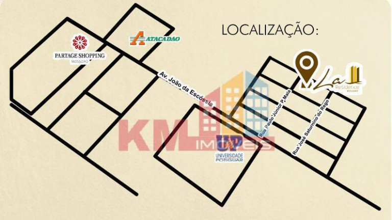 Apartamento com 3 Quartos à Venda, 105 m² em Bela Vista - Mossoró