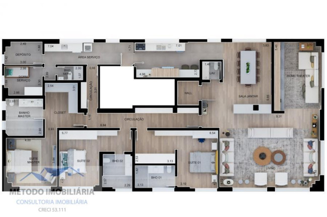 Imagem Apartamento com 3 Quartos à Venda, 279 m² em Jardim América - São Paulo Imagem Apartamento com 3 Quartos à Venda, 279 m² em Jardim América - São Paulo