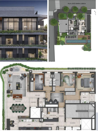 Imagem Imóvel com 3 Quartos à Venda, 201 m² em Jardim Paulista - São Paulo Imagem Imóvel com 3 Quartos à Venda, 201 m² em Jardim Paulista - São Paulo