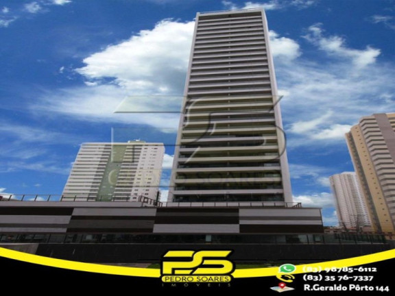Imagem Apartamento com 3 Quartos à Venda, 100 m² em Manaíra - João Pessoa