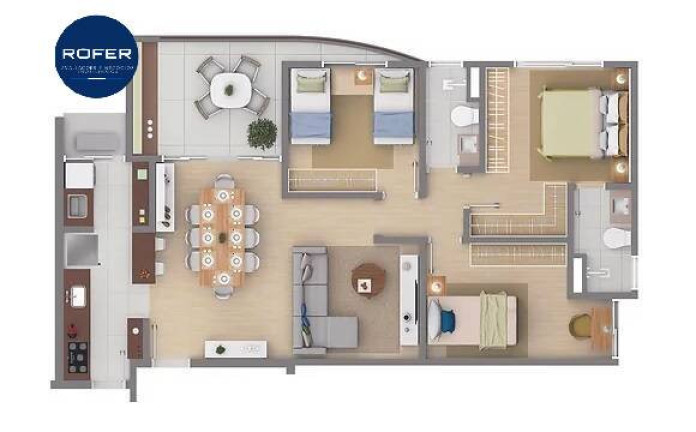 Imagem Apartamento com 3 Quartos à Venda, 97 m² em Vila Clayton - Valinhos Imagem Apartamento com 3 Quartos à Venda, 97 m² em Vila Clayton - Valinhos