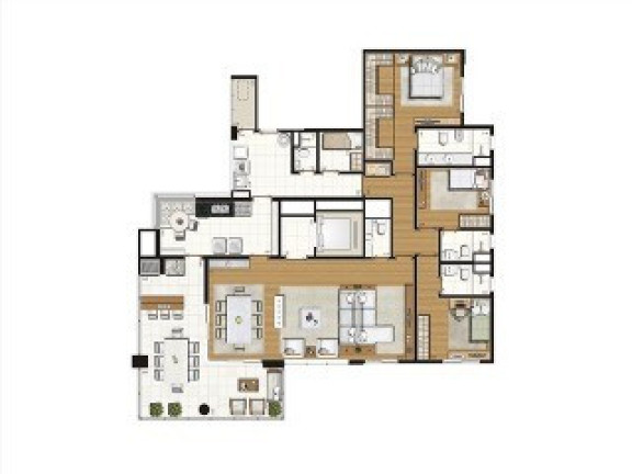 Imagem Apartamento com 3 Quartos à Venda, 251 m² em Campo Belo - São Paulo