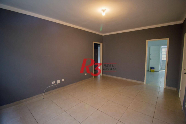 Imagem Apartamento com 3 Quartos para Alugar, 99 m² em Campo Grande - Santos