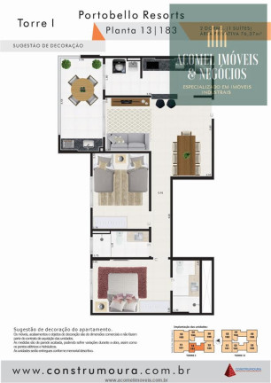Imagem Apartamento com 2 Quartos à Venda, 75 m² em Centro - Mongagua Imagem Apartamento com 2 Quartos à Venda, 75 m² em Centro - Mongagua