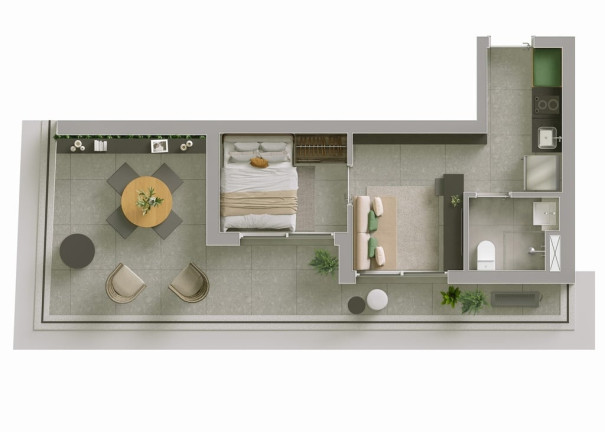 Foto do imóvel Apartamento com 1 Quarto à Venda, 75 m² em Liberdade - São Paulo