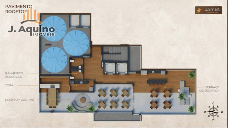 Foto do imóvel Apartamento com 1 Quarto à Venda, 1 m² em Dionisio Torres - Fortaleza