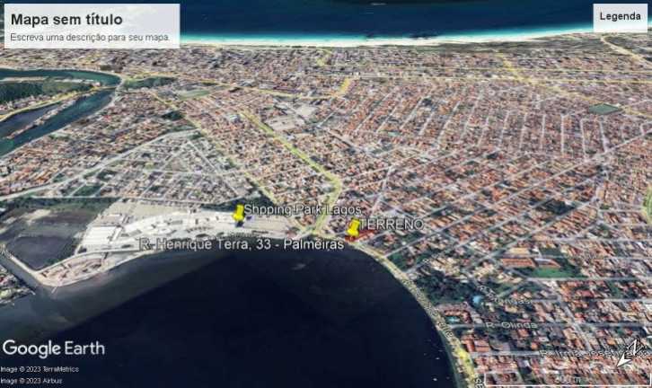 Imagem Terreno à Venda, 995 m² em Palmeiras - Cabo Frio Imagem Terreno à Venda, 995 m² em Palmeiras - Cabo Frio