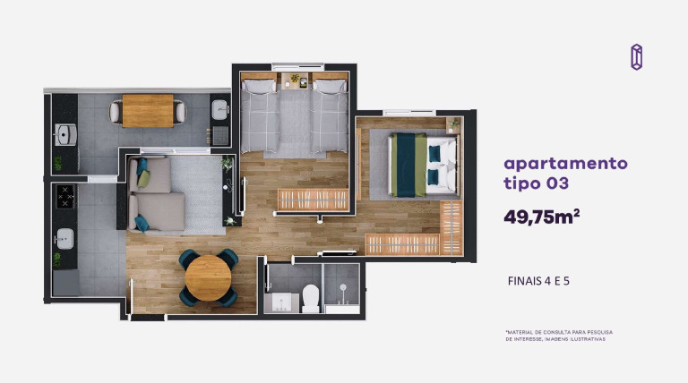 Imagem Imóvel com 2 Quartos à Venda, 50 m² em Palmares - Ribeirão Preto Imagem Imóvel com 2 Quartos à Venda, 50 m² em Palmares - Ribeirão Preto