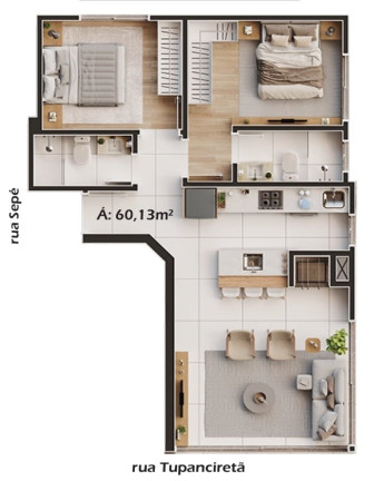 Imagem Apartamento com 3 Quartos à Venda, 89 m² em Capão Da Canoa - Capão Da Canoa