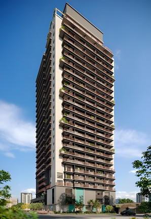 Apartamento com 2 Quartos à Venda, 39 m² em Campo Belo - São Paulo