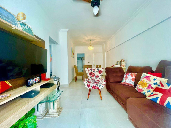 Apartamento com 2 Quartos à Venda, 75 m² em Tombo - Guarujá