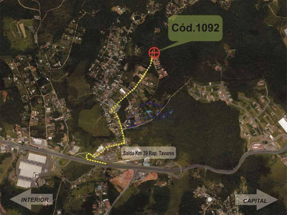 Terreno à Venda, 2.092 m² em Chácara Recanto Verde - Cotia
