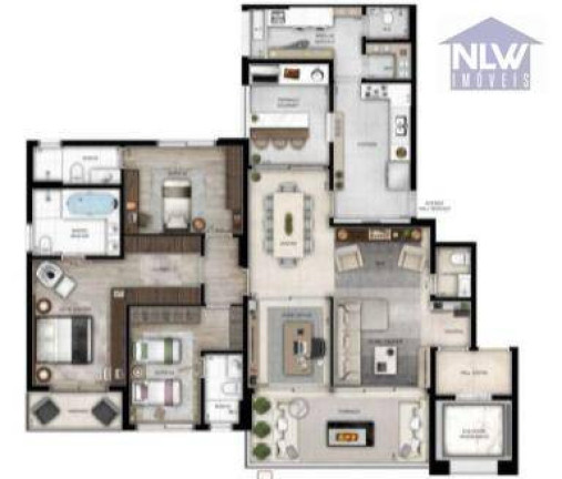 Imagem Apartamento com 4 Quartos à Venda, 153 m² em Vila Mariana - São Paulo