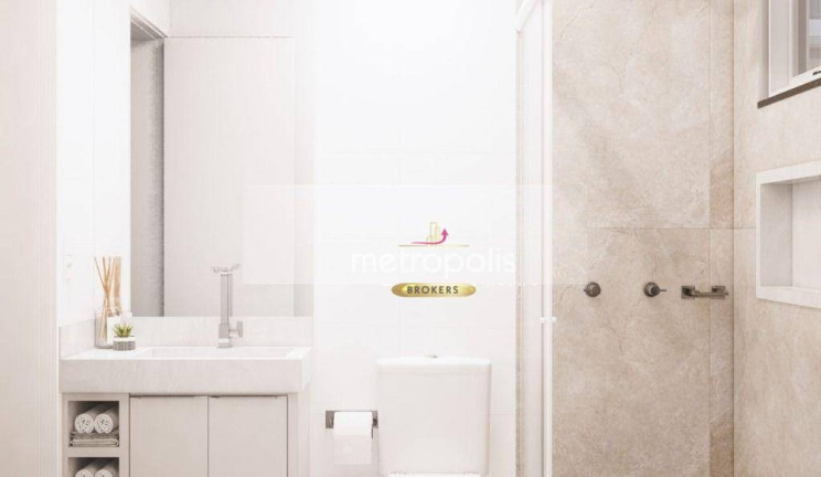 Imagem Apartamento com 2 Quartos à Venda, 43 m² em Campestre - Santo André