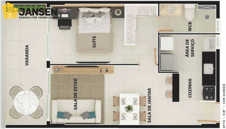 Imagem Apartamento com 3 Quartos à Venda, 82 m² em Manaíra - João Pessoa