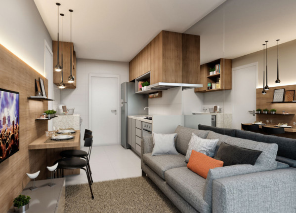 Imagem Apartamento com 2 Quartos à Venda, 34 m² em Barra Funda - São Paulo