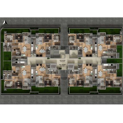 Imagem Apartamento com 3 Quartos à Venda, 67 m² em Três Fronteiras - Foz Do Iguaçu