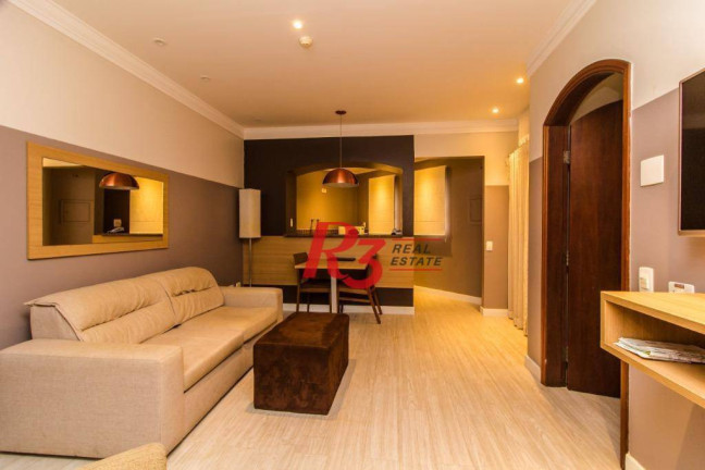 Imagem Apartamento com 1 Quarto à Venda, 47 m² em Gonzaga - Santos Imagem Apartamento com 1 Quarto à Venda, 47 m² em Gonzaga - Santos