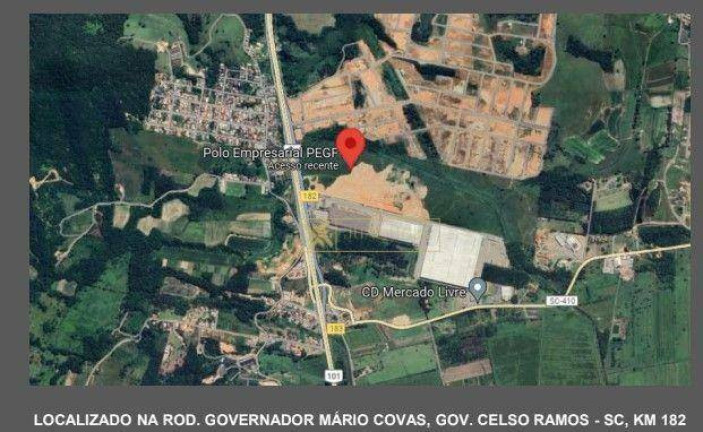 Imagem Terreno à Venda, 1.000 m² em Mario Covas - Governador Celso Ramos Imagem Terreno à Venda, 1.000 m² em Mario Covas - Governador Celso Ramos