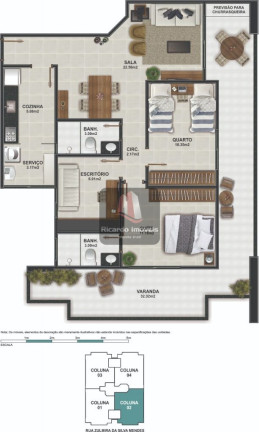 Imagem Imóvel com 2 Quartos à Venda, 106 m² em Braga - Cabo Frio