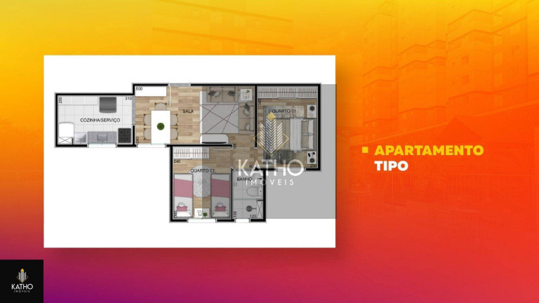 Imagem Apartamento com 2 Quartos à Venda, 44 m² em Santa Helena (barreiro) - Belo Horizonte Imagem Apartamento com 2 Quartos à Venda, 44 m² em Santa Helena (barreiro) - Belo Horizonte