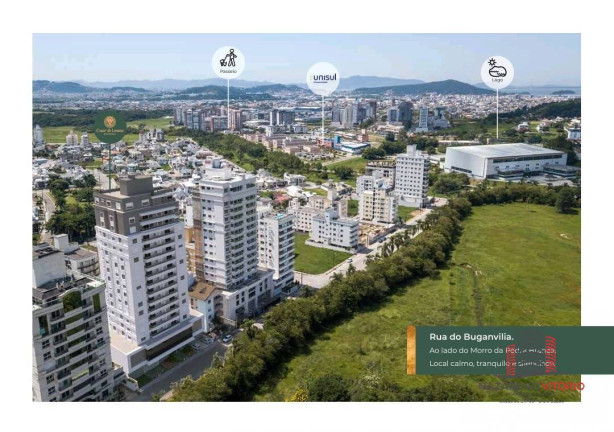 Imagem Apartamento com 2 Quartos à Venda, 77 m² em Pedra Branca - Palhoça