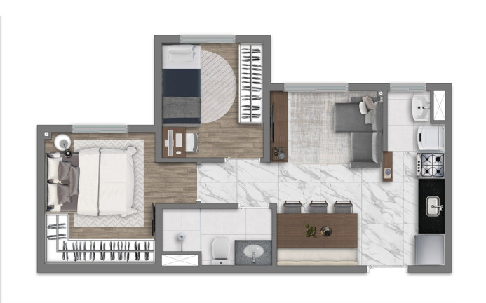 Imagem Apartamento com 2 Quartos à Venda, 47 m² em Vila Prudente - São Paulo Imagem Apartamento com 2 Quartos à Venda, 47 m² em Vila Prudente - São Paulo