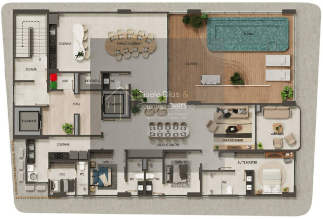 Imagem Apartamento com 3 Quartos à Venda, 129 m² em Jardim Oceania - João Pessoa Imagem Apartamento com 3 Quartos à Venda, 129 m² em Jardim Oceania - João Pessoa