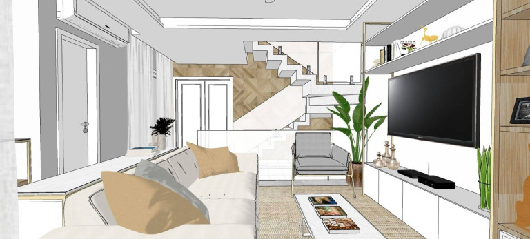 Imagem Sobrado com 3 Quartos à Venda, 200 m² em Marechal Rondon - Canoas