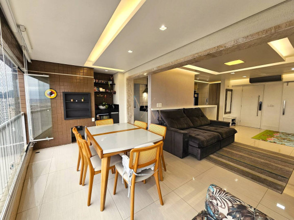 Imagem Apartamento com 3 Quartos à Venda, 111 m² em Encruzilhada - Santos