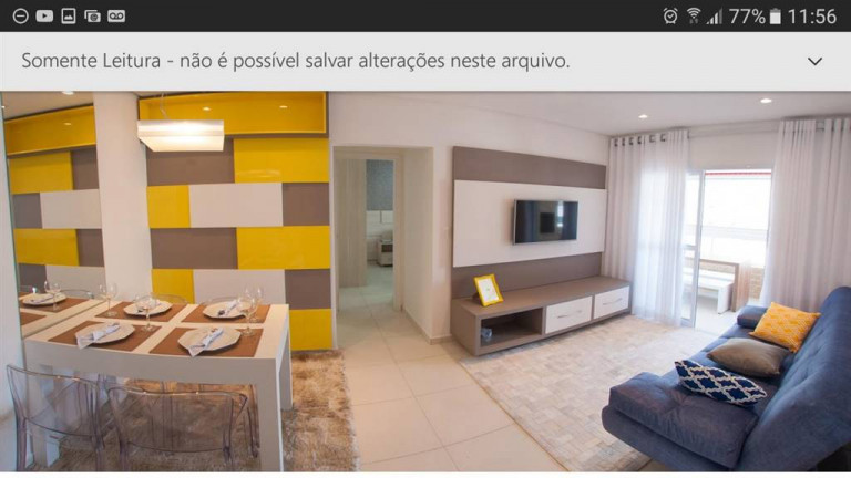 Imagem Apartamento com 1 Quarto à Venda, 61 m² em Ocian - Praia Grande