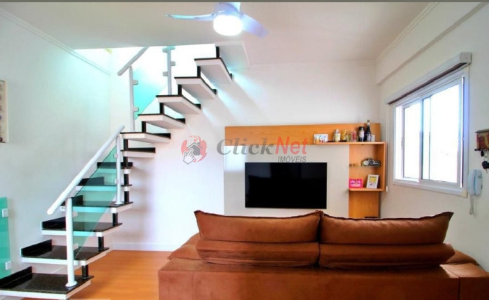 Imagem Cobertura com 3 Quartos à Venda, 88 m² em Vila Tibiriçá - Santo André