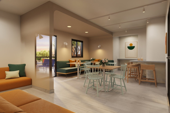 Apartamento com 2 Quartos à Venda, 37 m² em Santo Amaro - São Paulo