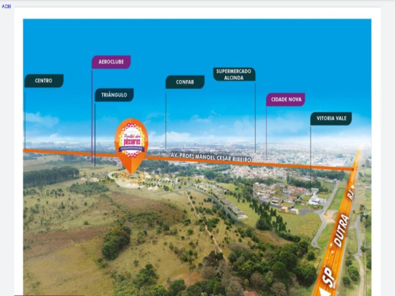 Imagem Terreno à Venda, 175 m² em Vitoria Park - Pindamonhangaba Imagem Terreno à Venda, 175 m² em Vitoria Park - Pindamonhangaba