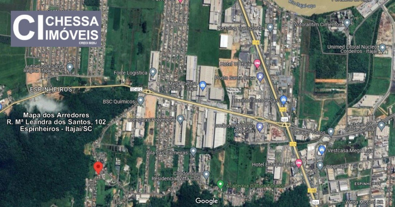 Imagem Terreno à Venda, 983 m² em Espinheiros - Itajaí