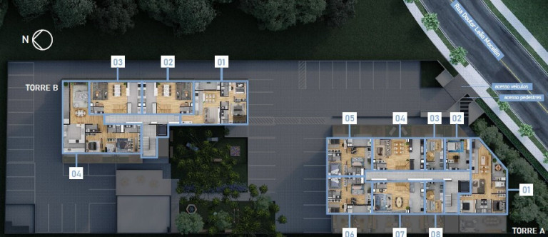 Imagem Apartamento com 1 Quarto à Venda, 38 m² em Santa Felicidade - Curitiba Imagem Apartamento com 1 Quarto à Venda, 38 m² em Santa Felicidade - Curitiba