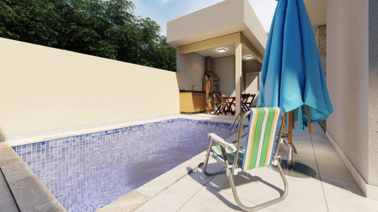 Casa com 3 Quartos à Venda, 99 m² em Verde Mar - Itanhaém
