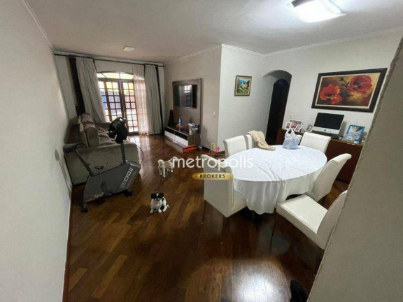 Apartamento com 3 Quartos à Venda, 120 m² em Santa Maria - Santo André