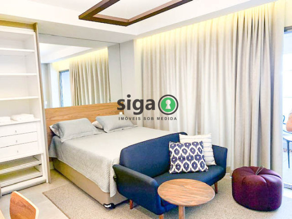 Imagem Apartamento com 1 Quarto à Venda, 44 m² em Brooklin Paulista - São Paulo Imagem Apartamento com 1 Quarto à Venda, 44 m² em Brooklin Paulista - São Paulo