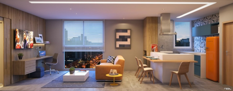 Imagem Imóvel com 1 Quarto à Venda, 42 m² em Mata Da Praia - Vitória Imagem Imóvel com 1 Quarto à Venda, 42 m² em Mata Da Praia - Vitória