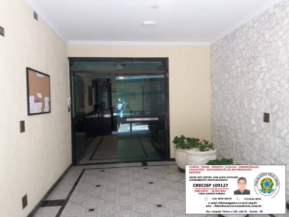 Imagem Apartamento com 2 Quartos à Venda, 67 m² em Gonzaga - Santos