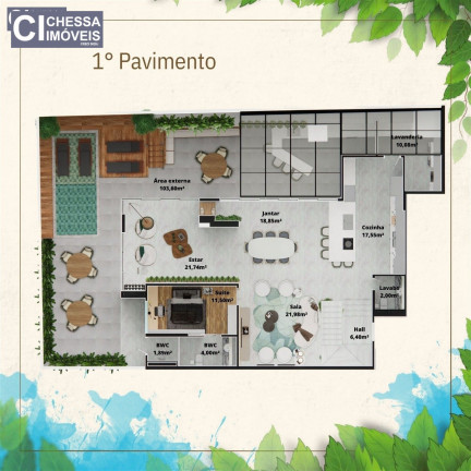 Imagem Apartamento com 4 Quartos à Venda, 314 m² em Balneário Santa Clara - Itajaí