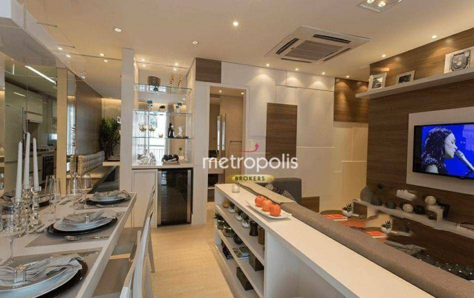 Imagem Apartamento com 3 Quartos à Venda, 57 m² em Vila Valparaíso - Santo André