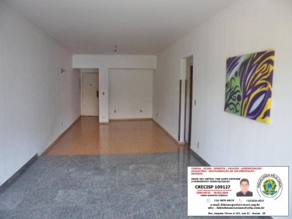 Imagem Apartamento com 3 Quartos à Venda, 130 m² em José Menino - Santos
